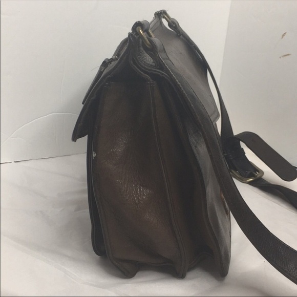 Fossil leather Briefcase/Shoulder bag - Picture 2 of 11